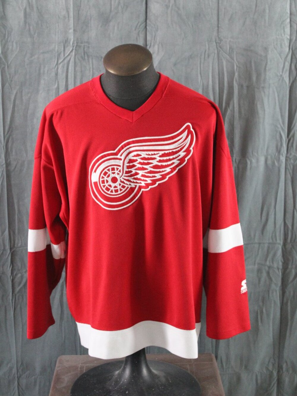 Detroit Red Wings Jersey (VTG) - 1990s Away Jersey by Starter - Men's 2XL